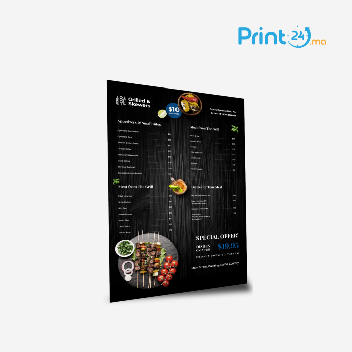 Menus / Page à page